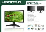 Hannspree Hanns.G HP227DJB LED display