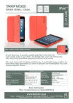 Tech air Hardshell case, iPad Mini