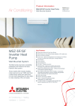 Mitsubishi Electric MSZ-SF50VE air conditioner