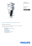 Philips Spiral energy saving bulb 8718291218180