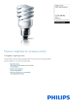 Philips Spiral energy saving bulb 8718291218340