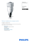 Philips Spiral energy saving bulb 8718291138037