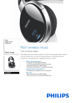 Philips Digital wireless headphones SHD8900