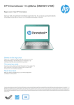 HP Chromebook 14-q002sa