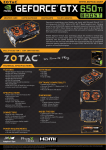 Zotac ZT-61202-10M NVIDIA GeForce GTX 650 Ti BOOST 1GB graphics card