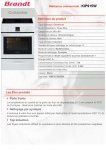 Brandt KIP915W cooker