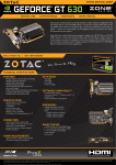 Zotac ZT-60415-20L NVIDIA GeForce GT 630 1GB graphics card