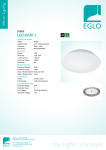 Eglo LED BARI 1