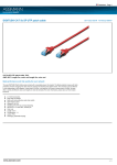 Digitus DK-1532-050/R networking cable