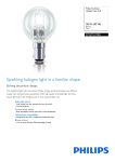 Philips Halogen luster bulb 8718291219842