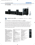 ONKYO HT-S5400 home cinema system