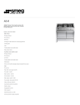 Smeg A2-8 cooker