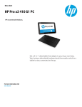 HP Pro x2 410 G1