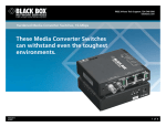 Black Box LBH100A-PD-ST-24 network media converter