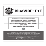 Accessory Power BlueVIBE F1T
