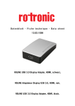 ROLINE USB 3.0 Display Adapter, HDMI, black