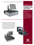 APG Cash Drawer RG-BL18821 flat panel desk mount