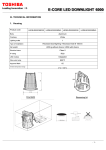 Toshiba LEDEUD00039D30 lighting spot