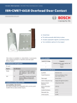 Bosch ISN‑CMET‑4418