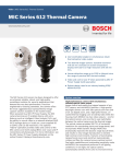 Bosch MIC-612HIALB36N surveillance camera