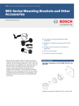 Bosch MIC-DCA mounting kit