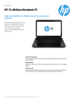 HP 15 15-d040se