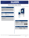 Sweex CS100 equipment cleansing kit