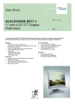 Fujitsu Displays Scaleoview SD17-1