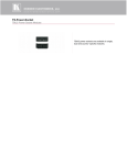 Kramer Electronics TBUS POWER SOCKET MODULES .