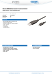 Ewent EW-UAB-020-MC USB cable