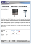 Newstar LED-WH100SILVER mounting kit