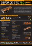 Zotac ZT-70503-10P NVIDIA GeForce GTX 780 Ti 3GB graphics card