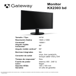 Gateway KX2303 bd