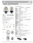 Samsung SCP-2370TH surveillance camera