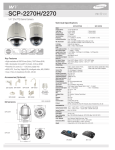 Samsung SCP-2270H surveillance camera