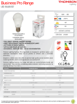 Thomson Lighting E27 Business Pro 6W