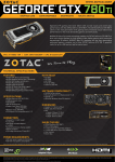 Zotac ZT-70502-10P NVIDIA GeForce GTX 780 Ti 3GB graphics card