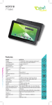 3Q Q-pad AC0731B 4GB Black tablet