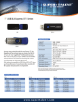 Super Talent Technology 8GB ST1-2 USB 3.0