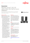 Fujitsu Windows Server 2012 R2 Datacenter, 4 CPU, ROK