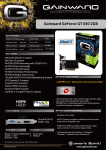 Gainward 426018336-3026 NVIDIA GeForce GT 630 2GB graphics card