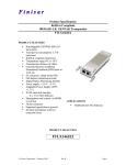 Finisar FTLX1462E2 network transceiver module