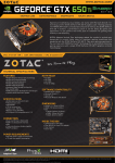 Zotac ZT-61107-10M NVIDIA GeForce GTX 650 Ti 2GB graphics card