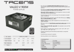 Tacens VALEO V 900W