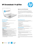 HP Chromebook 14-q070nr