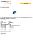 StarTech.com Cat5e Modular Keystone Jack