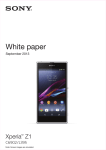 Sony Xperia Z1 16GB 4G White