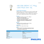 Philips 046677101220 incandescent lamp
