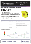 Brainboxes ED-527 power relay