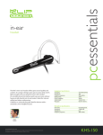 Klip Xtreme KHS-150 headset